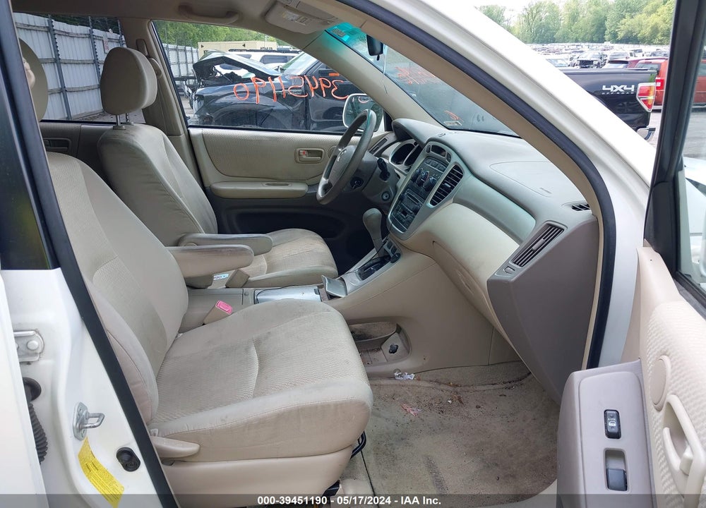 2006 TOYOTA HIGHLANDER HYBRID V6 VIN: JTEEW21A660014366