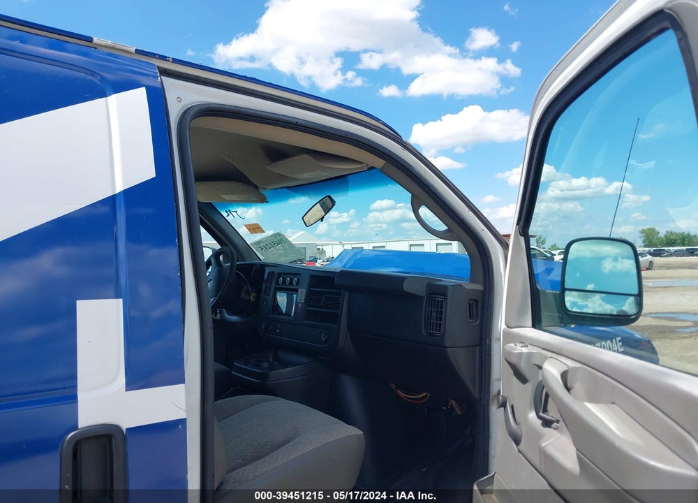 2011 CHEVROLET EXPRESS 2500 WORK VAN VIN: 1GCWGFCA9B1166303