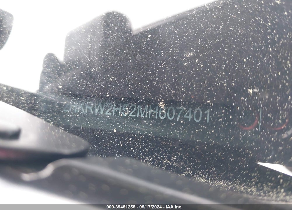 2021 HONDA CR-V AWD EX VIN: 2HKRW2H52MH607401