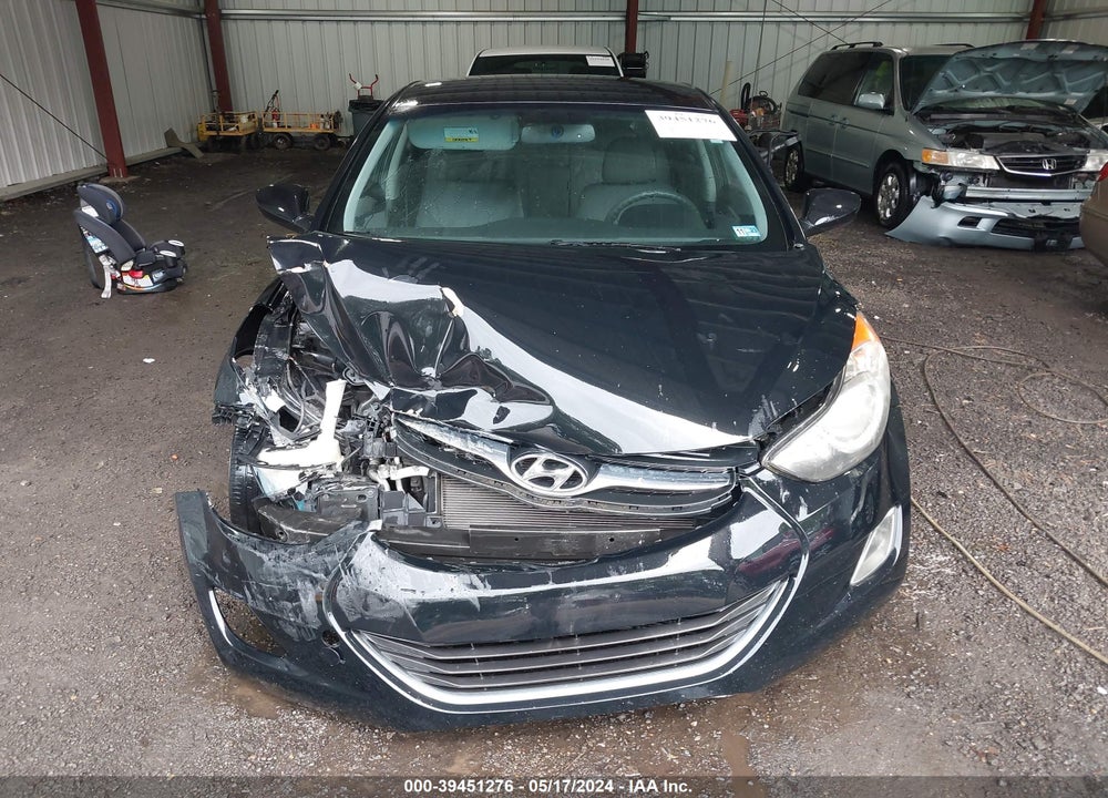 2013 HYUNDAI ELANTRA GLS VIN: 5NPDH4AE4DH252614
