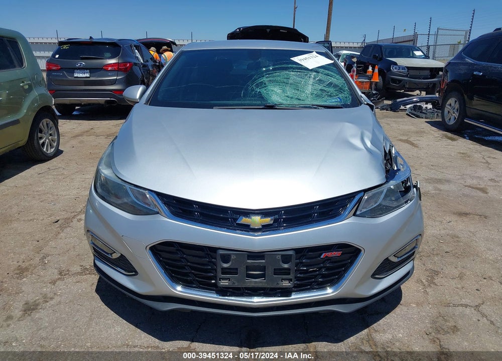 2018 CHEVROLET CRUZE LT AUTO VIN: 1G1BE5SM8J7204750