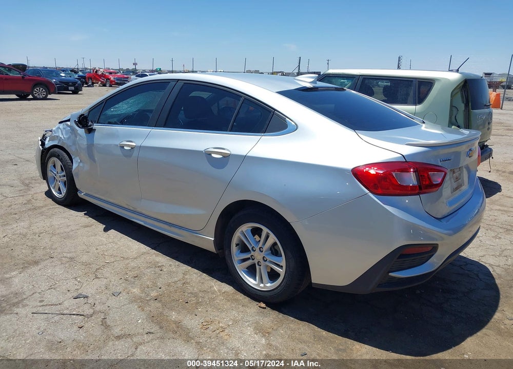 2018 CHEVROLET CRUZE LT AUTO VIN: 1G1BE5SM8J7204750