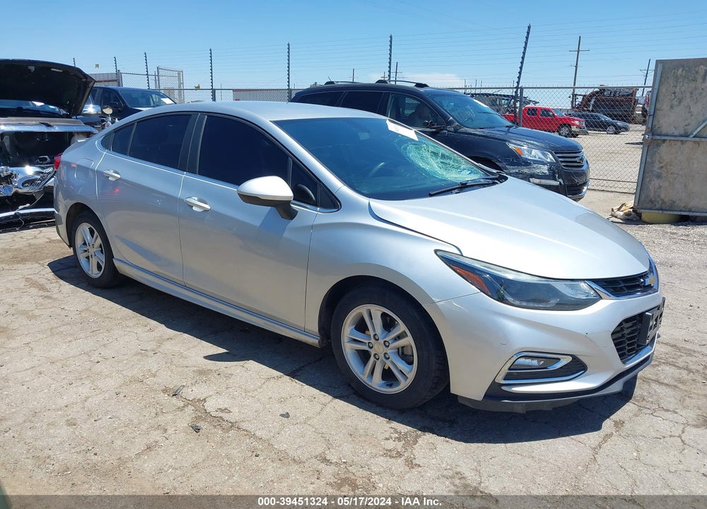 2018 CHEVROLET CRUZE LT AUTO VIN: 1G1BE5SM8J7204750