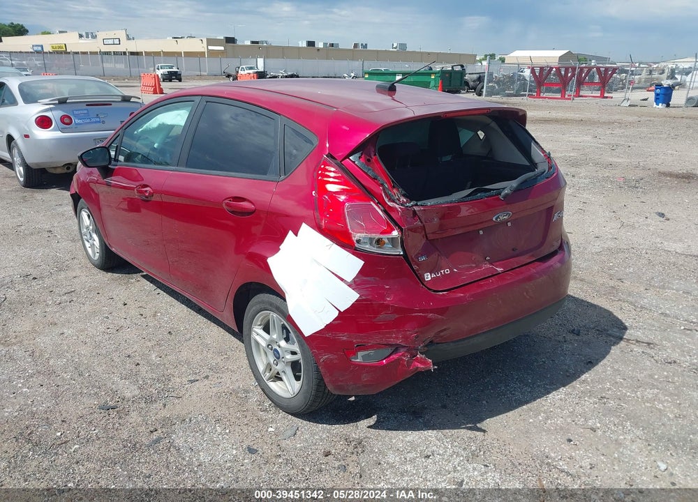 2017 FORD FIESTA SE VIN: 3FADP4EJ7HM157691