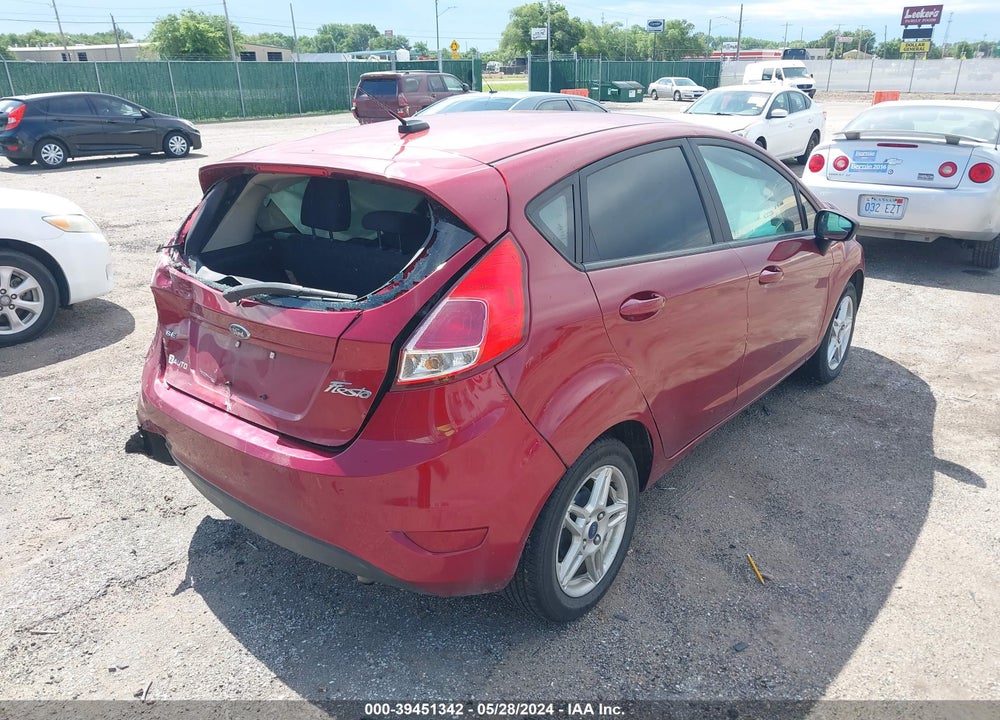 2017 FORD FIESTA SE VIN: 3FADP4EJ7HM157691