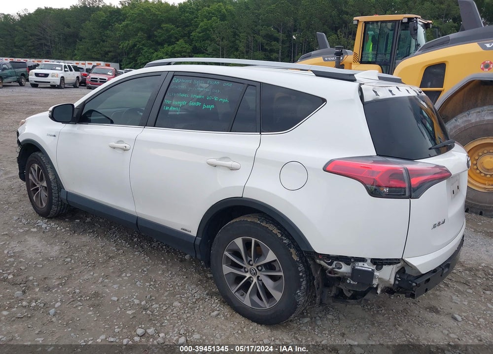 2017 TOYOTA RAV4 HYBRID XLE VIN: JTMRJREV0HD127204