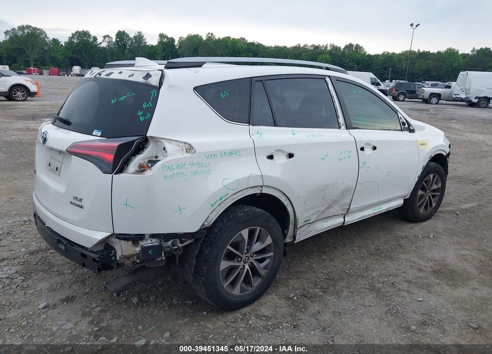 2017 TOYOTA RAV4 HYBRID XLE VIN: JTMRJREV0HD127204