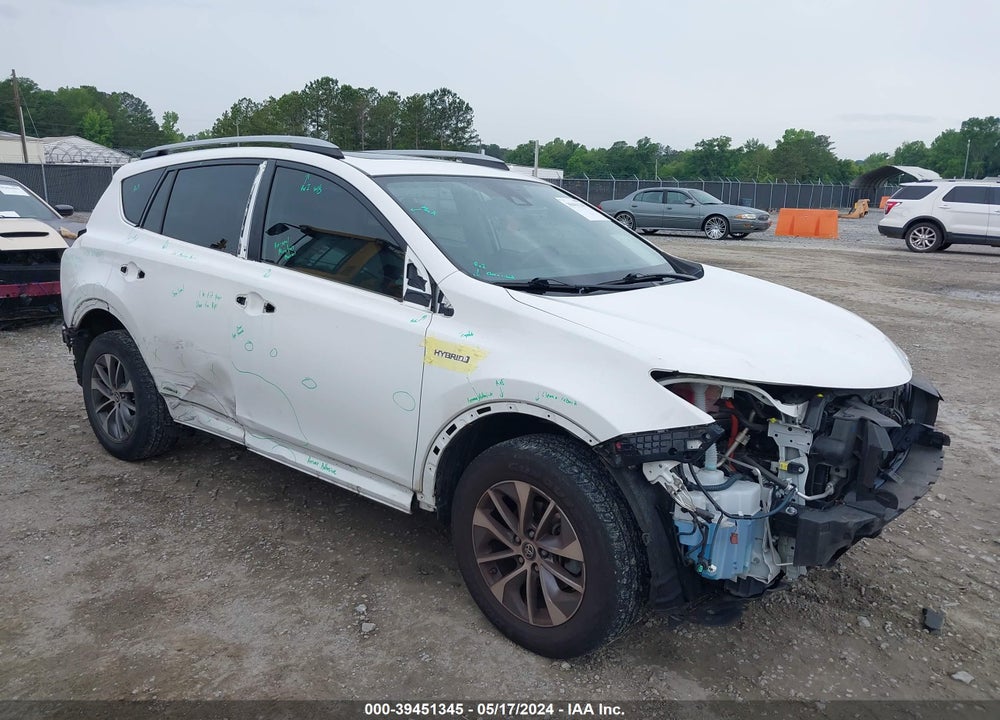 2017 TOYOTA RAV4 HYBRID XLE VIN: JTMRJREV0HD127204