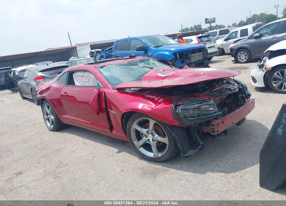 2014 CHEVROLET CAMARO 2LT VIN: 2G1FC1E38E9184734