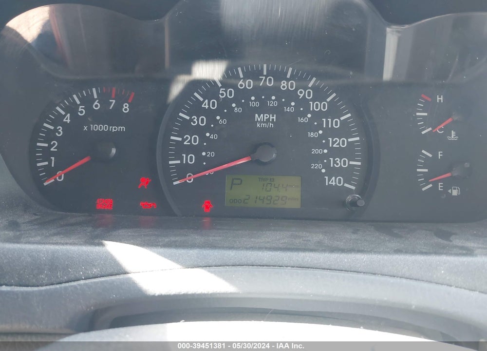 2006 KIA SPECTRA5 VIN: KNAFE161X65262957