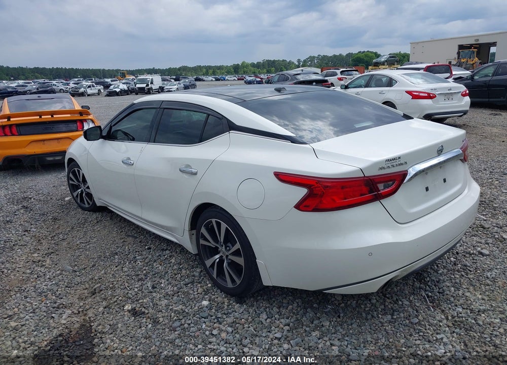 2017 NISSAN MAXIMA VIN: 1N4AA6AP2HC391488