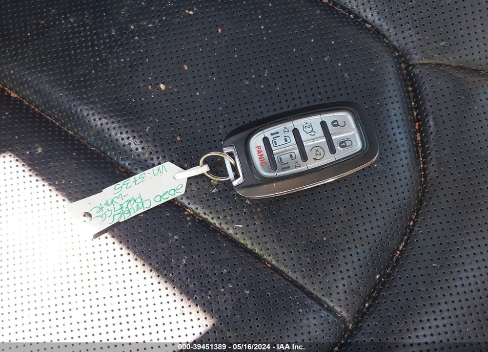 2020 CHRYSLER PACIFICA LIMITED VIN: 2C4RC1GGXLR103735