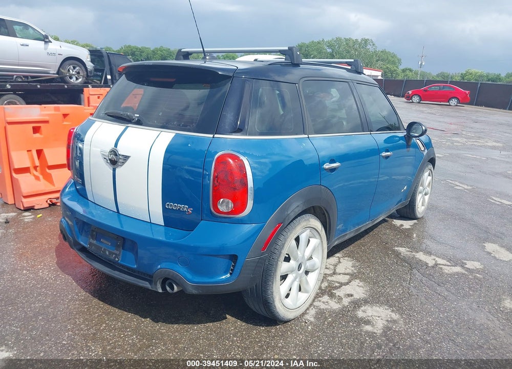 2012 MINI COOPER S COUNTRYMAN VIN: WMWZC5C5XCWL55971