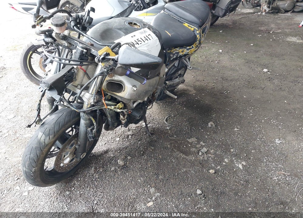 1998 SUZUKI GSX-R600 VIN: JS1GN78A0W2102346