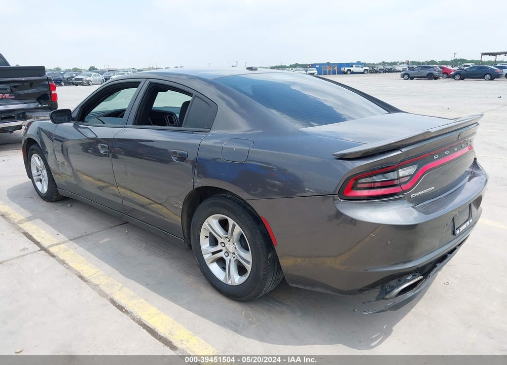 2019 DODGE CHARGER SXT RWD VIN: 2C3CDXBG8KH615533