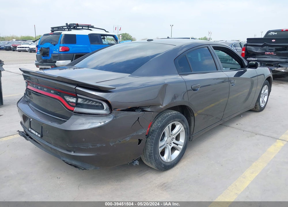 2019 DODGE CHARGER SXT RWD VIN: 2C3CDXBG8KH615533