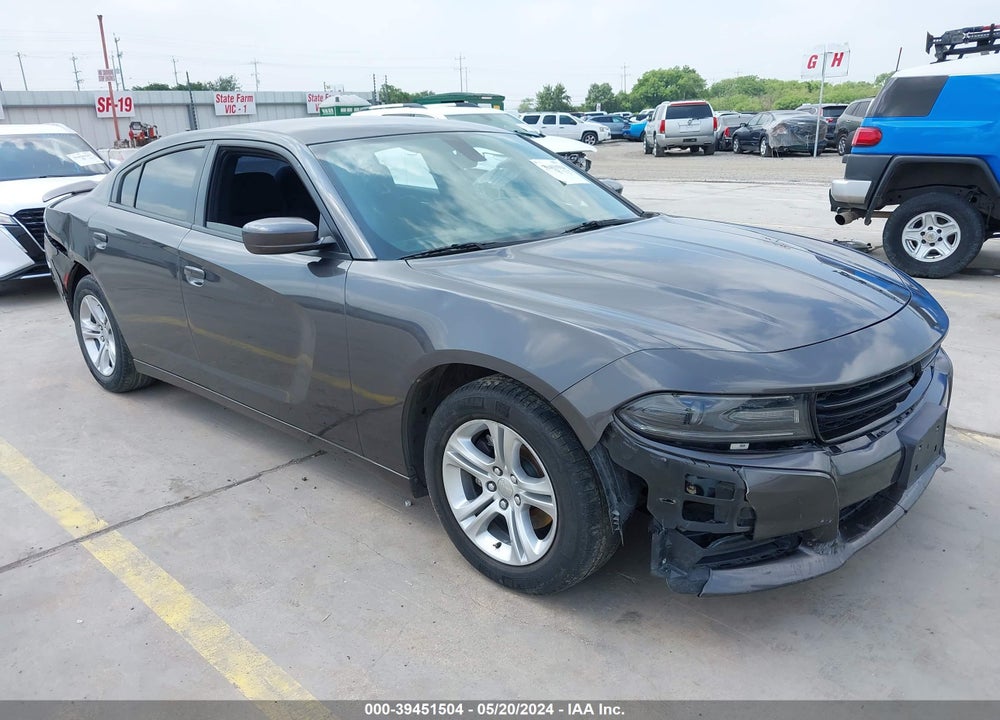 2019 DODGE CHARGER SXT RWD VIN: 2C3CDXBG8KH615533