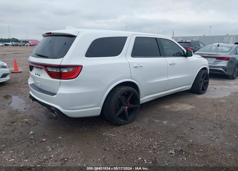 2018 DODGE DURANGO SRT AWD VIN: 1C4SDJGJ3JC463283