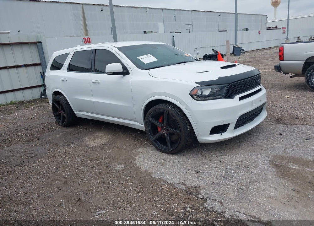 2018 DODGE DURANGO SRT AWD VIN: 1C4SDJGJ3JC463283