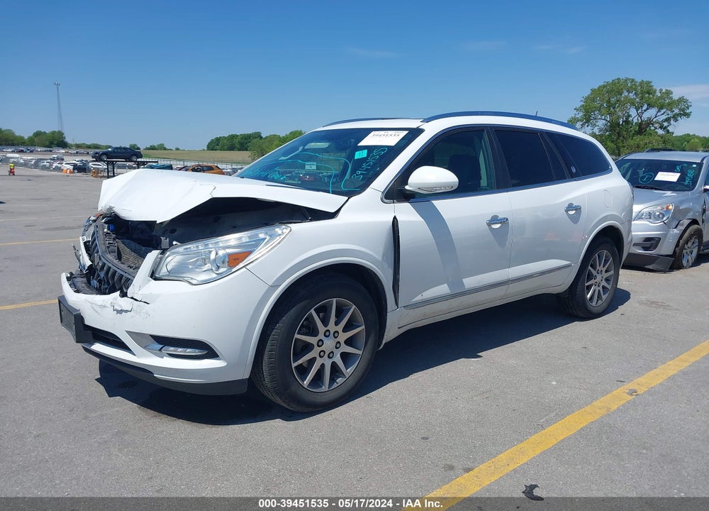 2017 BUICK ENCLAVE LEATHER VIN: 5GAKVBKD6HJ154371