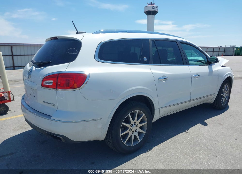 2017 BUICK ENCLAVE LEATHER VIN: 5GAKVBKD6HJ154371