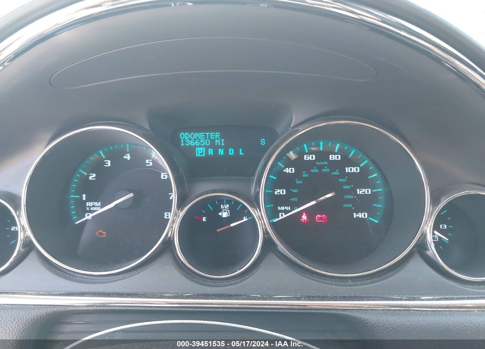 2017 BUICK ENCLAVE LEATHER VIN: 5GAKVBKD6HJ154371