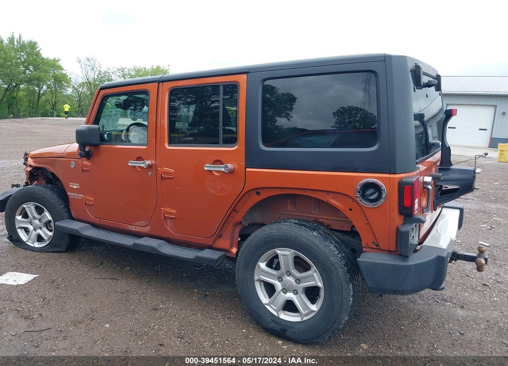 2011 JEEP WRANGLER UNLIMITED SAHARA VIN: 1J4HA5H13BL616765