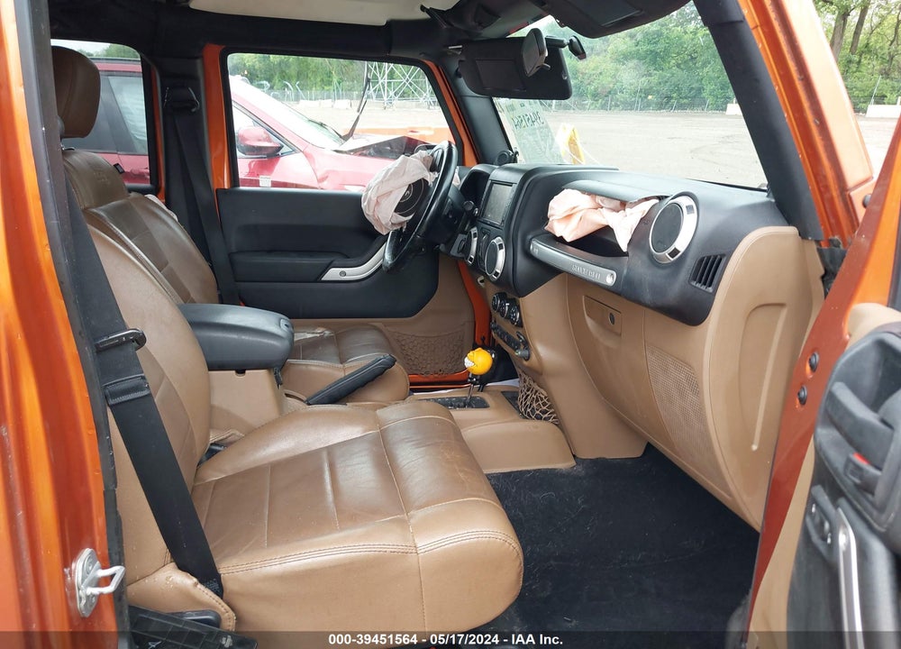 2011 JEEP WRANGLER UNLIMITED SAHARA VIN: 1J4HA5H13BL616765