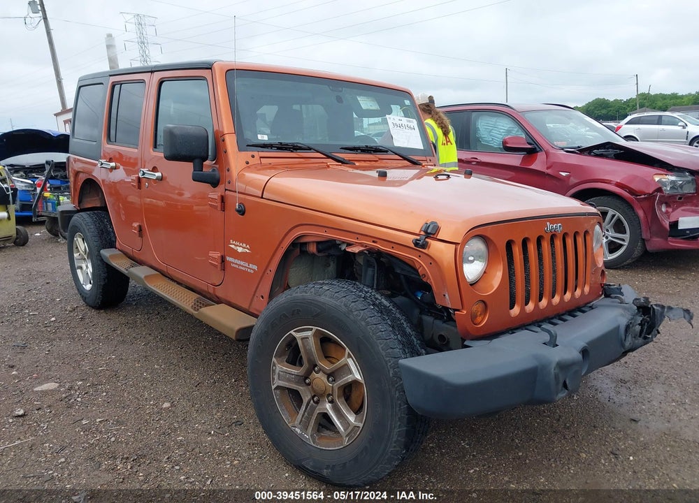 2011 JEEP WRANGLER UNLIMITED SAHARA VIN: 1J4HA5H13BL616765