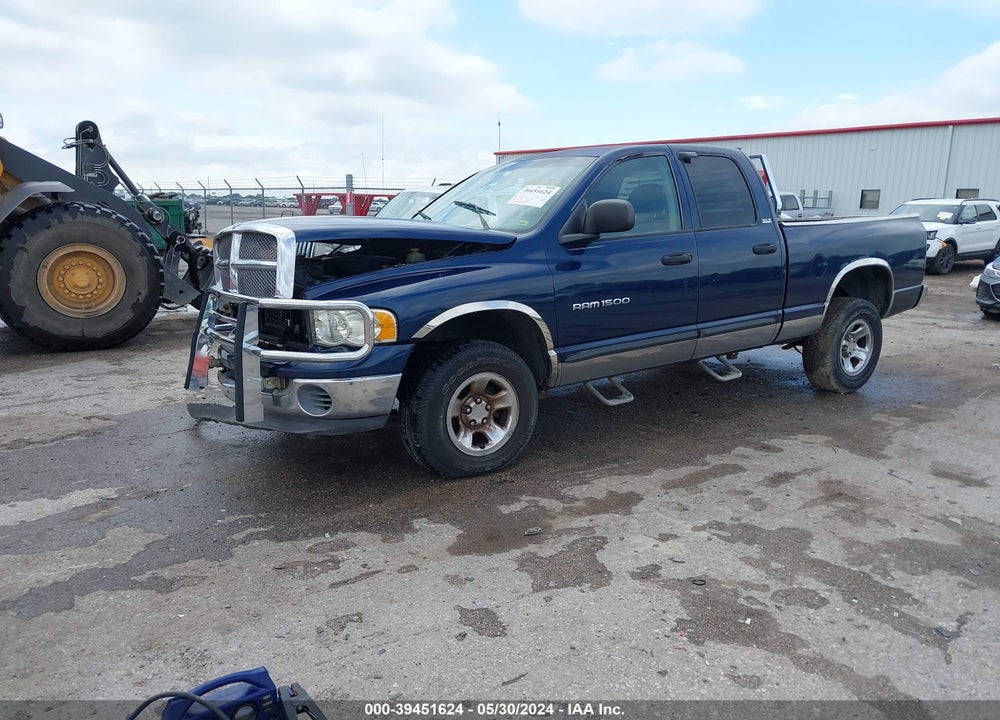 2002 DODGE RAM 1500 ST VIN: 3B7HU18N42G101568