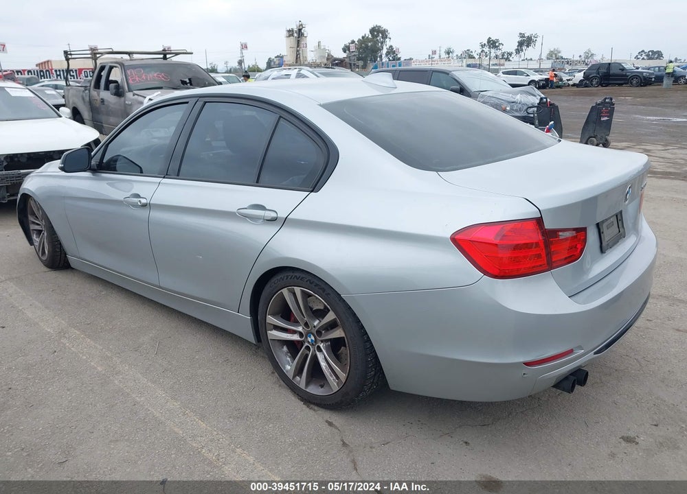 2012 BMW 328I VIN: WBA3A5C53CF258526