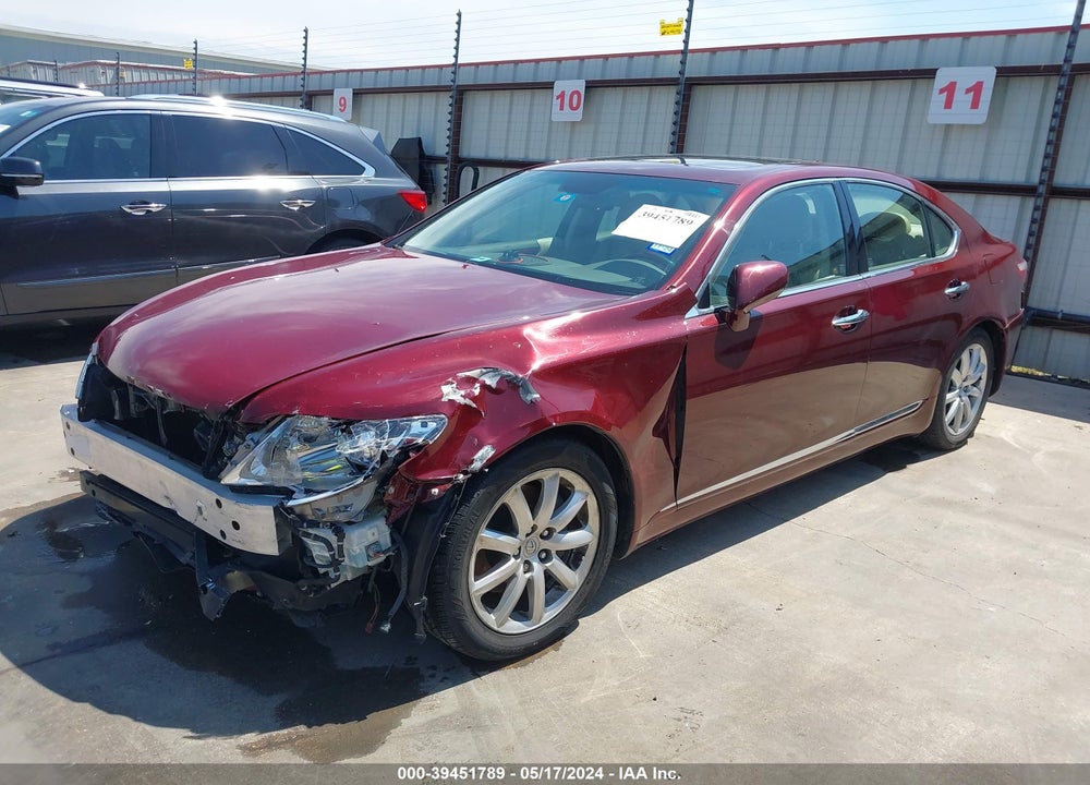 2009 LEXUS LS 460 VIN: JTHBL46FX95090324