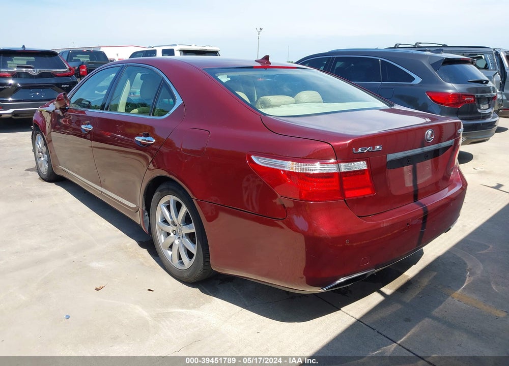 2009 LEXUS LS 460 VIN: JTHBL46FX95090324