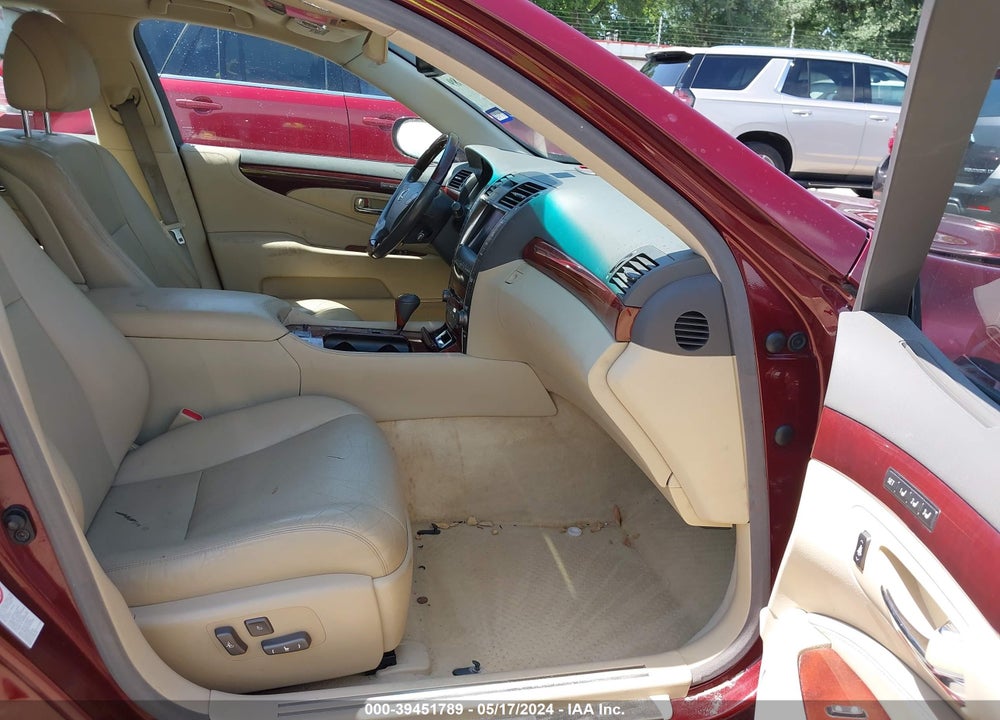 2009 LEXUS LS 460 VIN: JTHBL46FX95090324