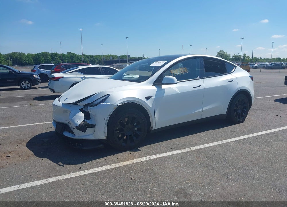 2020 TESLA MODEL Y LONG RANGE DUAL MOTOR ALL-WHEEL DRIVE/PERFORMANCE DUAL MOTOR ALL-WHEEL DRIVE VIN: 5YJYGDEF7LF000764