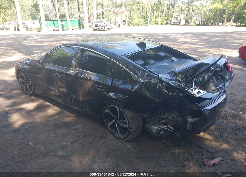 2022 HONDA ACCORD SPORT VIN: 1HGCV1F36NA114044
