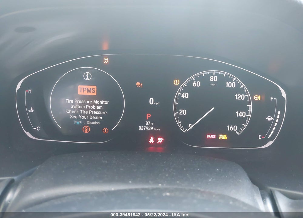 2022 HONDA ACCORD SPORT VIN: 1HGCV1F36NA114044
