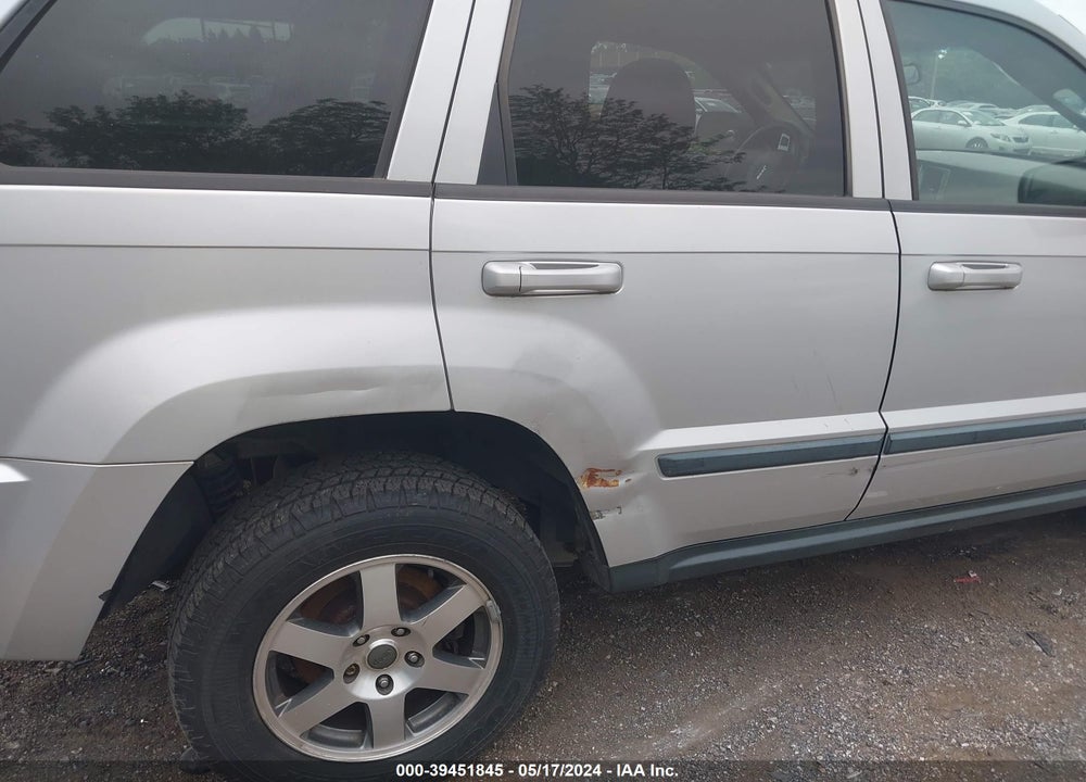2008 JEEP GRAND CHEROKEE LAREDO VIN: 1J8GR48K98C147910