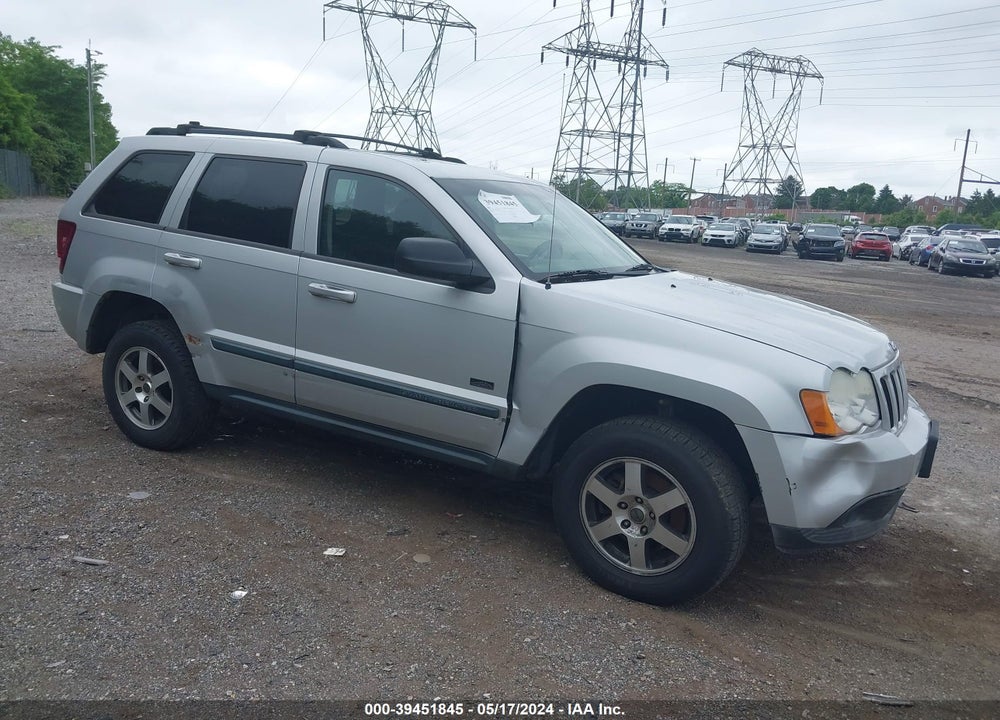 2008 JEEP GRAND CHEROKEE LAREDO VIN: 1J8GR48K98C147910