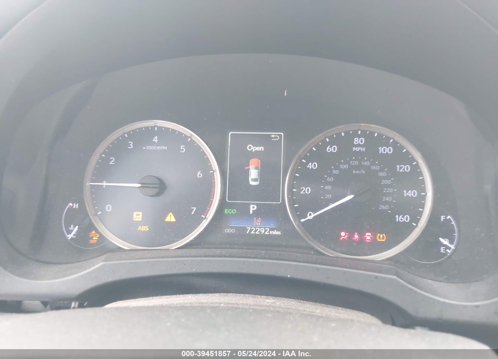 2019 LEXUS IS 300 VIN: JTHBA1D24K5093374