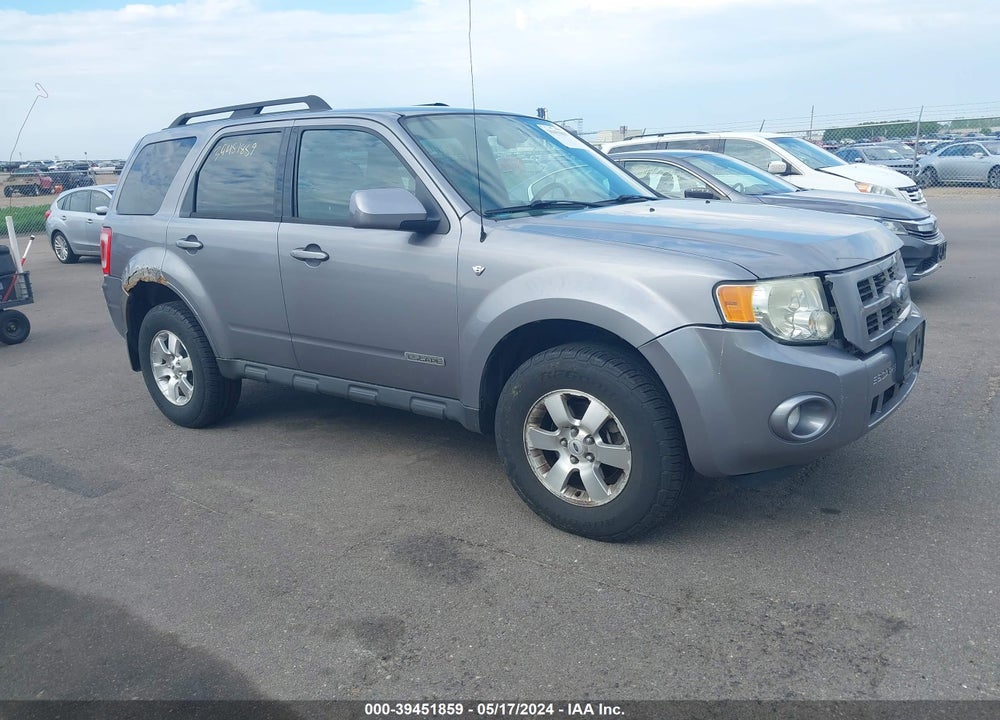 2008 FORD ESCAPE LIMITED VIN: 1FMCU94118KA78579