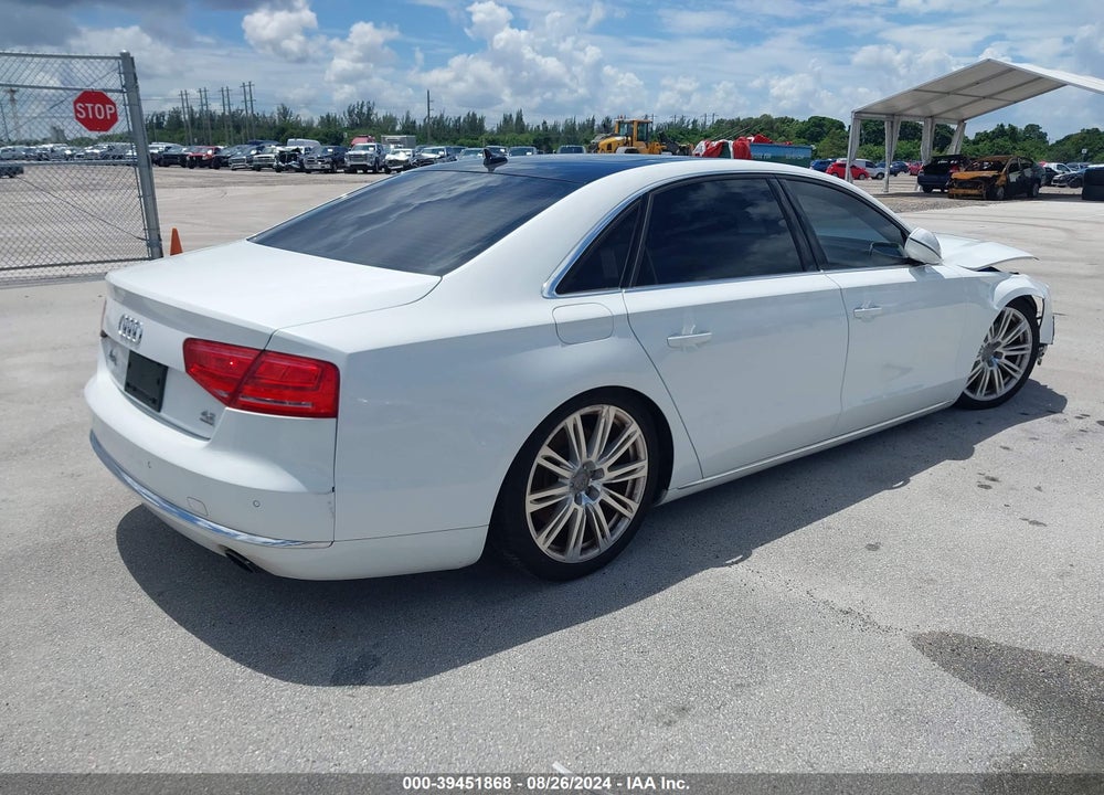 2012 AUDI A8 L 4.2 VIN: WAURVAFD2CN023325