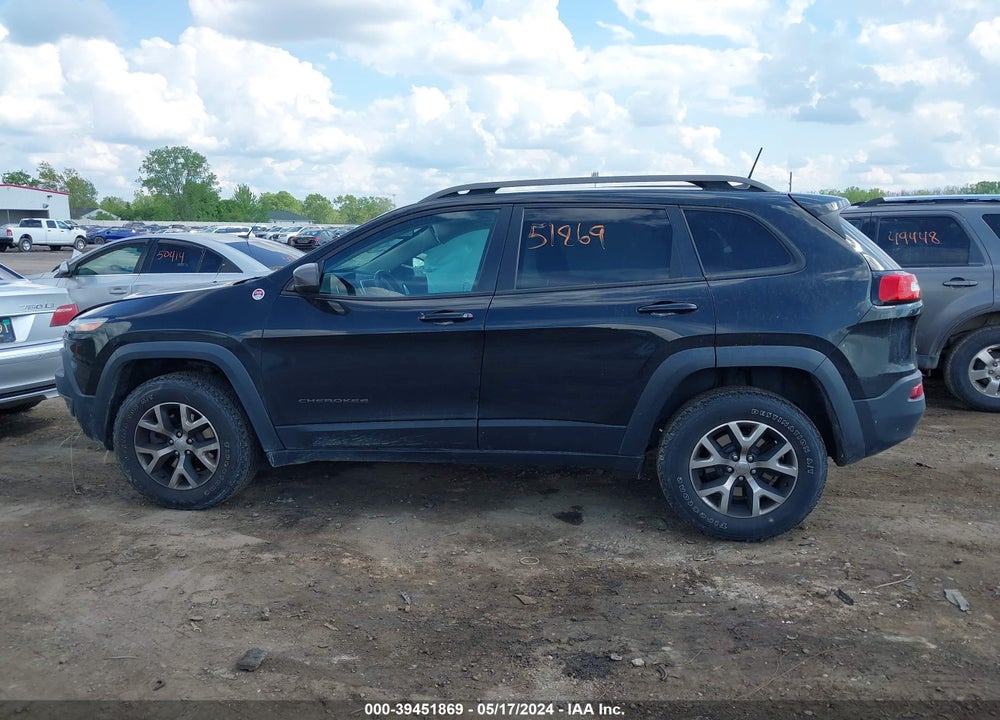 2016 JEEP CHEROKEE TRAILHAWK VIN: 1C4PJMBS8GW168476