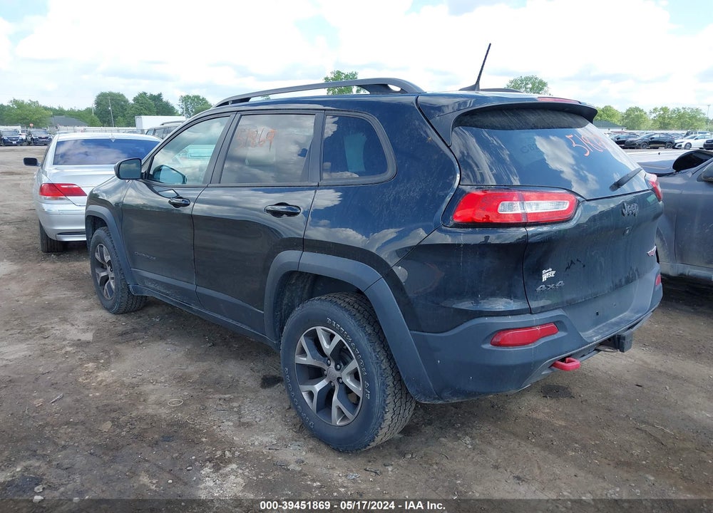 2016 JEEP CHEROKEE TRAILHAWK VIN: 1C4PJMBS8GW168476