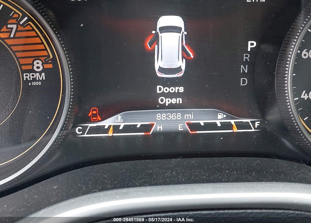 2016 JEEP CHEROKEE TRAILHAWK VIN: 1C4PJMBS8GW168476