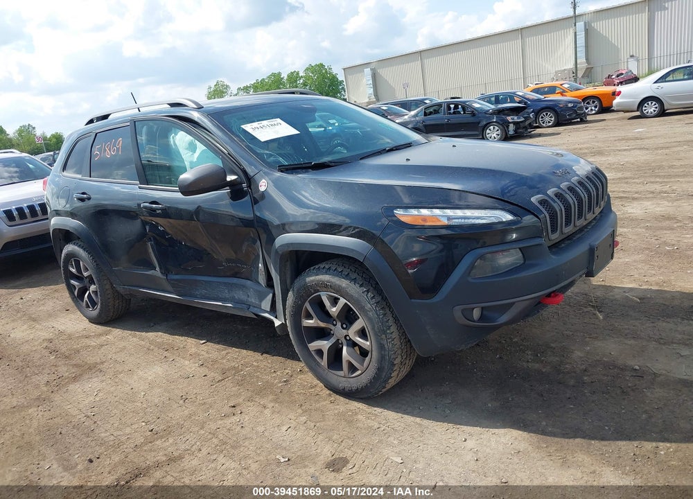 2016 JEEP CHEROKEE TRAILHAWK VIN: 1C4PJMBS8GW168476