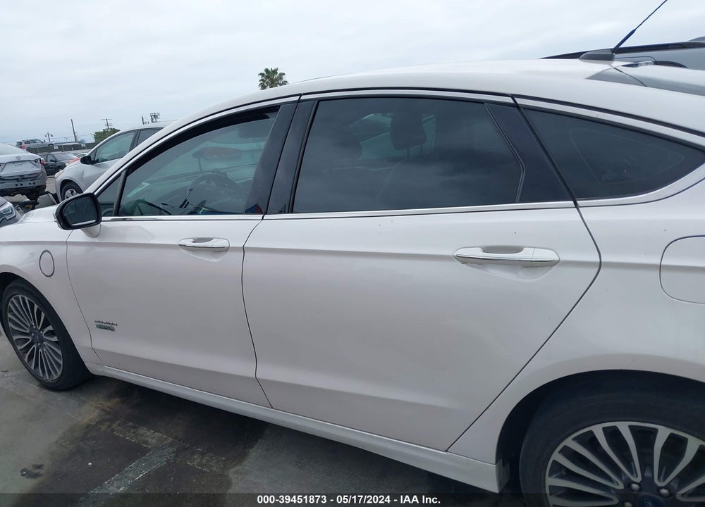 2018 FORD FUSION ENERGI SE LUXURY VIN: 3FA6P0PU8JR204518