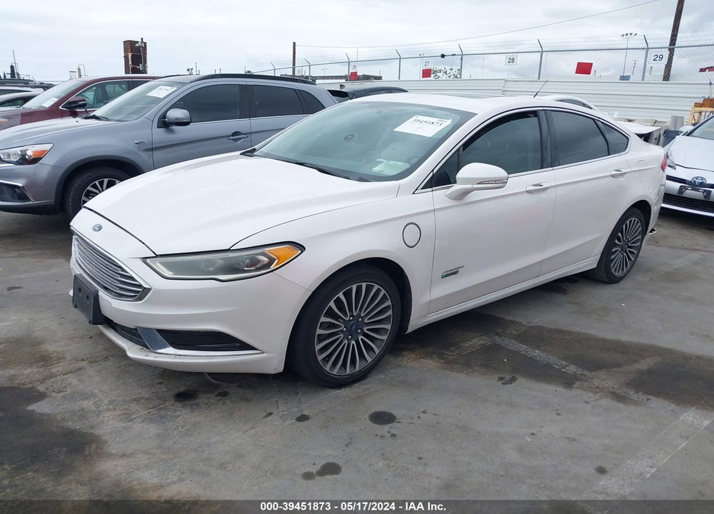 2018 FORD FUSION ENERGI SE LUXURY VIN: 3FA6P0PU8JR204518