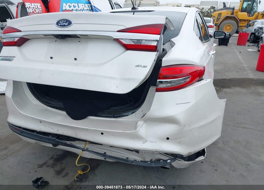 2018 FORD FUSION ENERGI SE LUXURY VIN: 3FA6P0PU8JR204518
