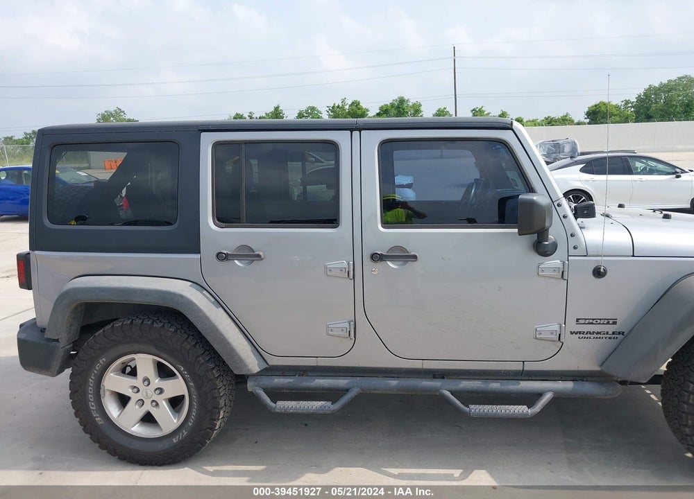 2015 JEEP WRANGLER UNLIMITED SPORT VIN: 1C4BJWDG0FL520724